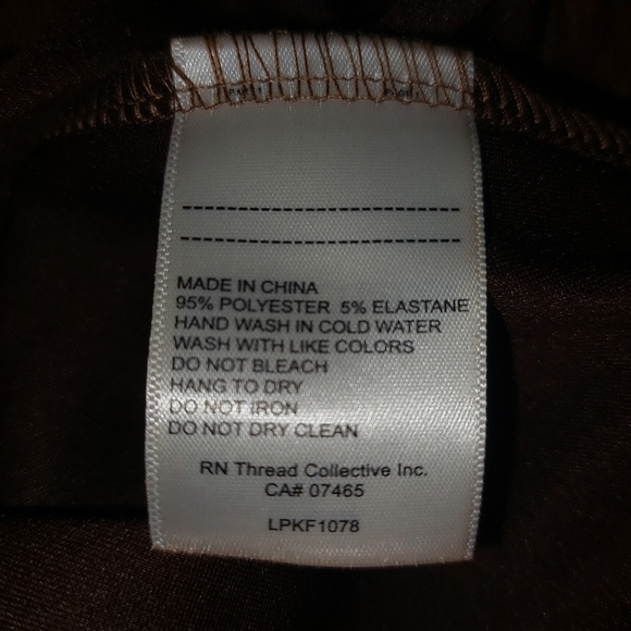 Faux suede  joggers bnwt size 2X - Picture 2 of 6